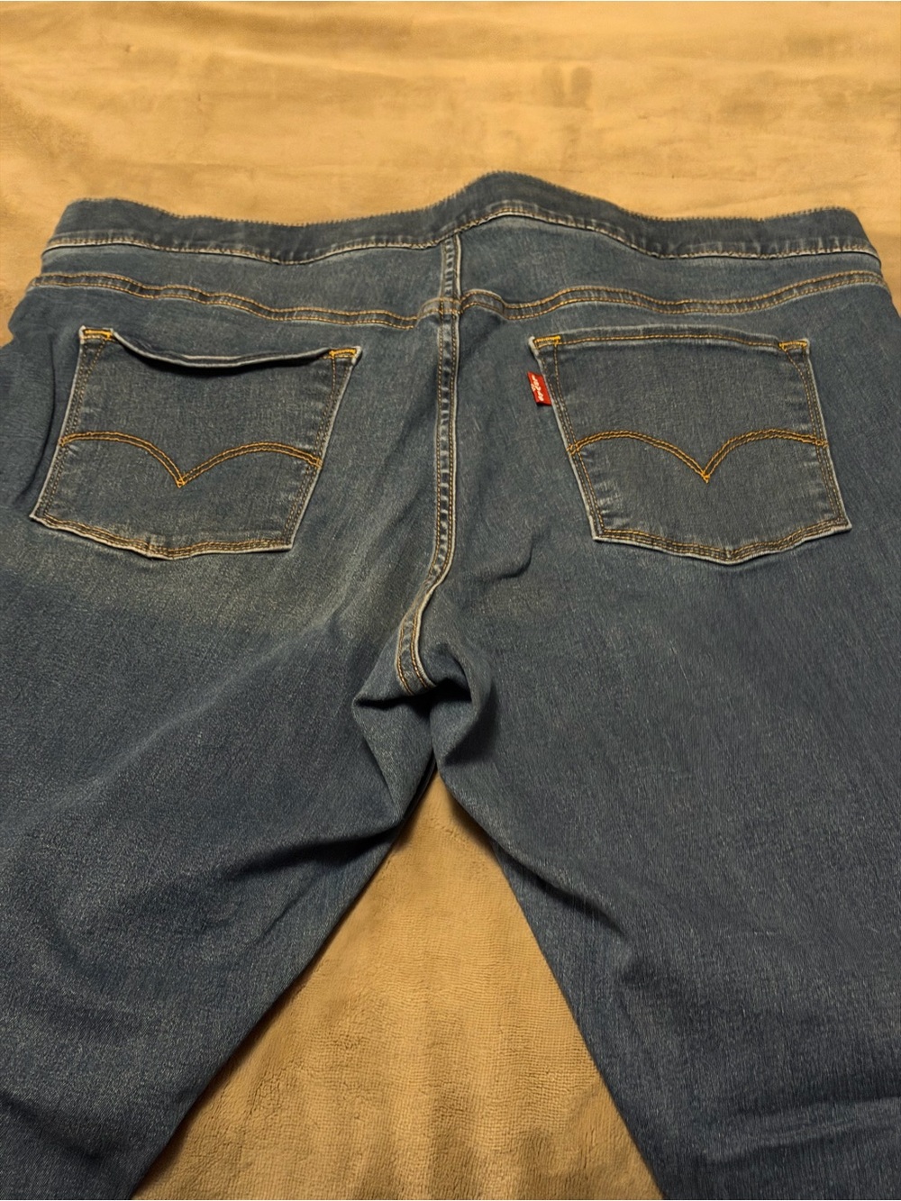 Levi's Women's Dark Blue Denim Jeggings